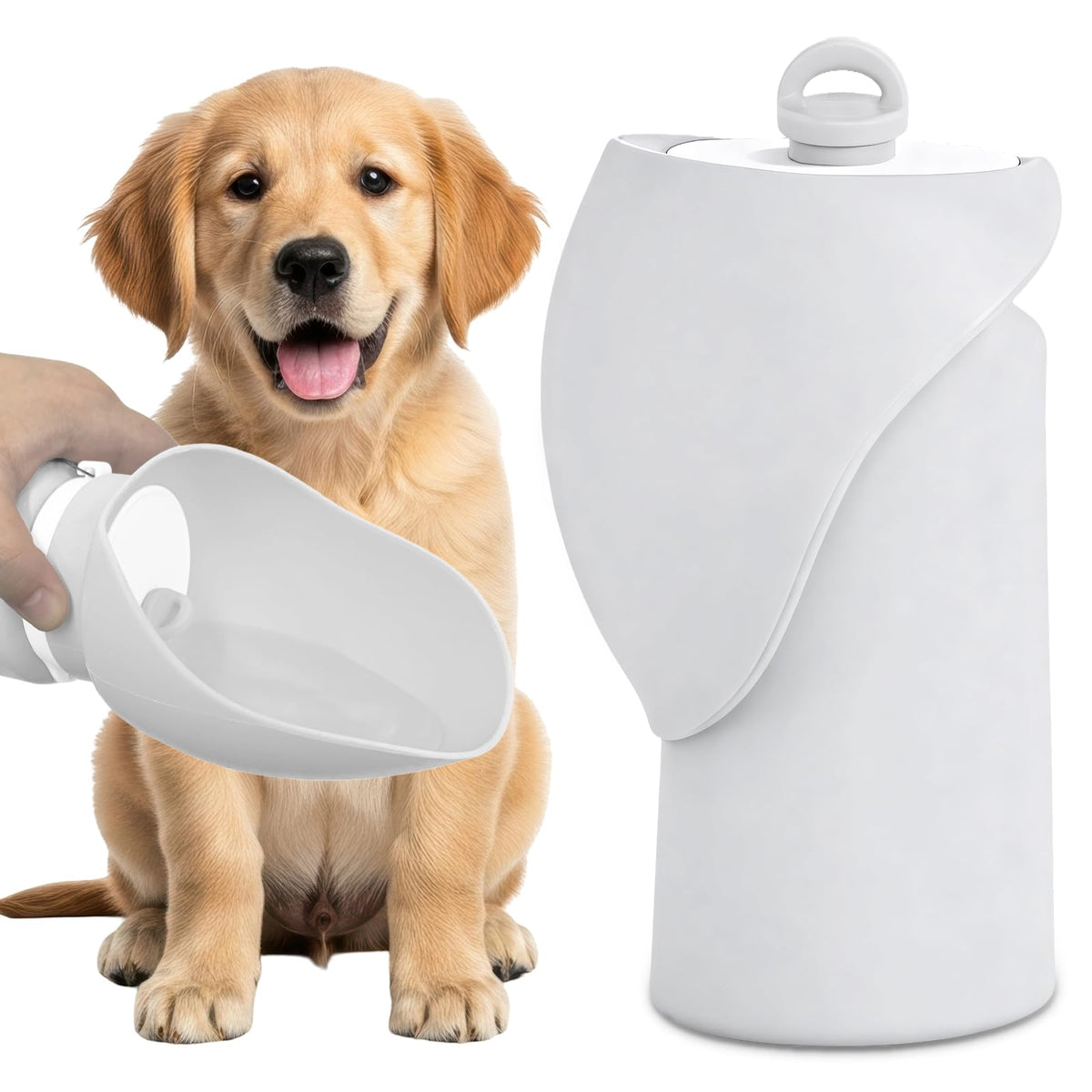 PET Hous Bouteille d’eau pour chien portable et pratique lors des balades.