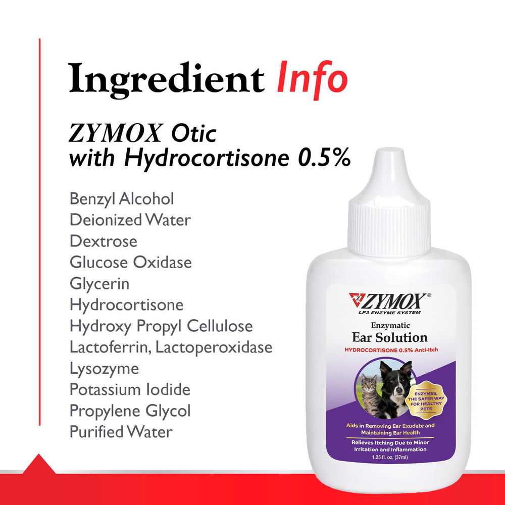 ZYMOX Bouteille et applicateur: manipulation simple et pre9cise