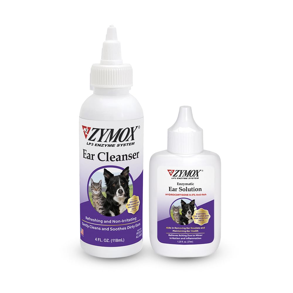 ZYMOX Solution auriculaire: nettoyage doux pour chiens et chats