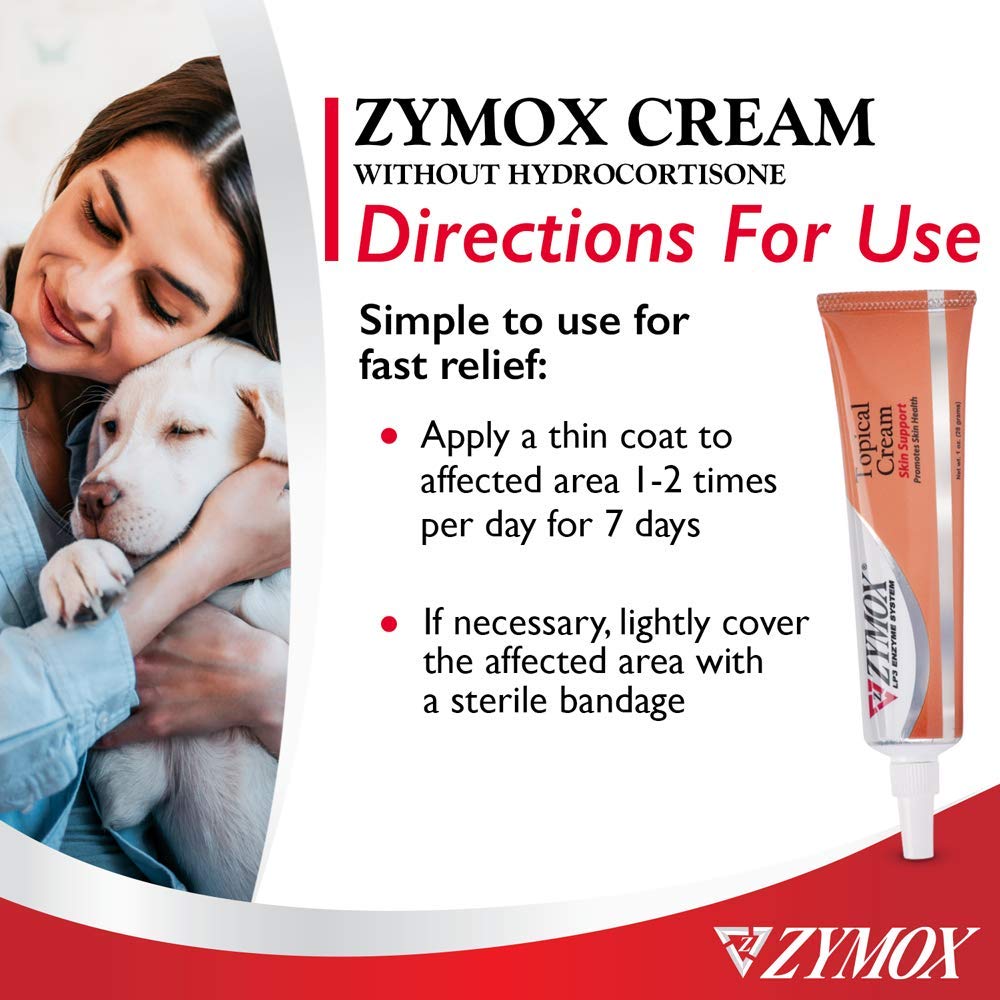 ZYMOX convient pour chiens et chats de tous âges.