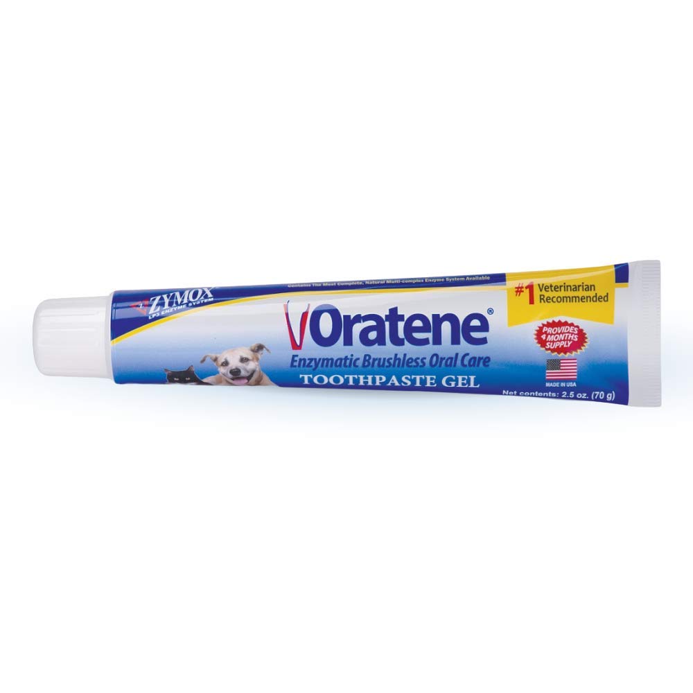 ZYMOX Oratene Gel sans brosse, pratique et facile à utiliser.