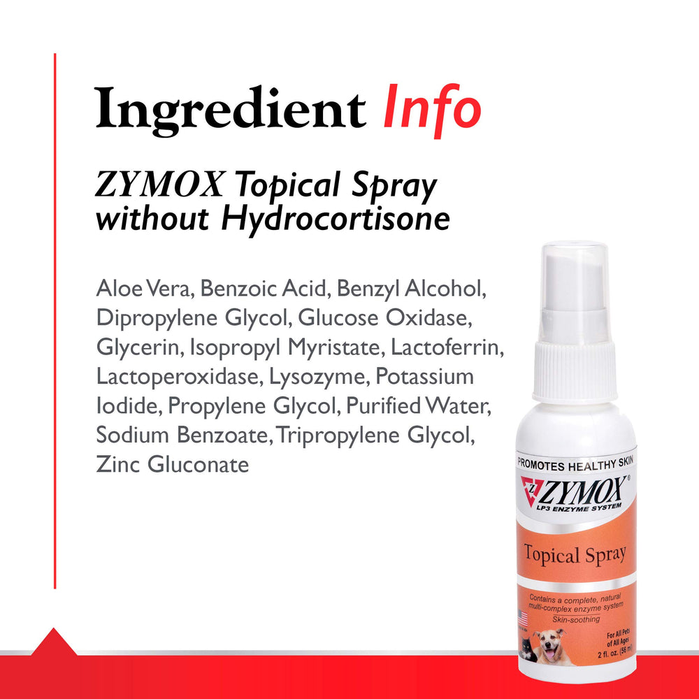 Zymox sûr et non toxique, adapté même si l’animal lèche la zone.