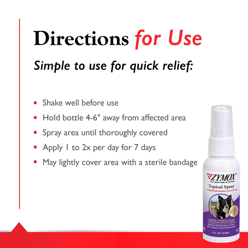 Formulation non toxique de Zymox Pet King Brands, sûre si léchage.