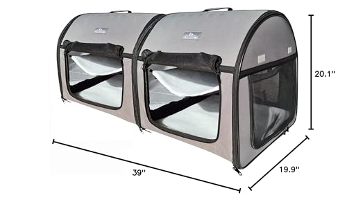 Pet Limousine cage douce confort avec matelas et hamac intégrés.