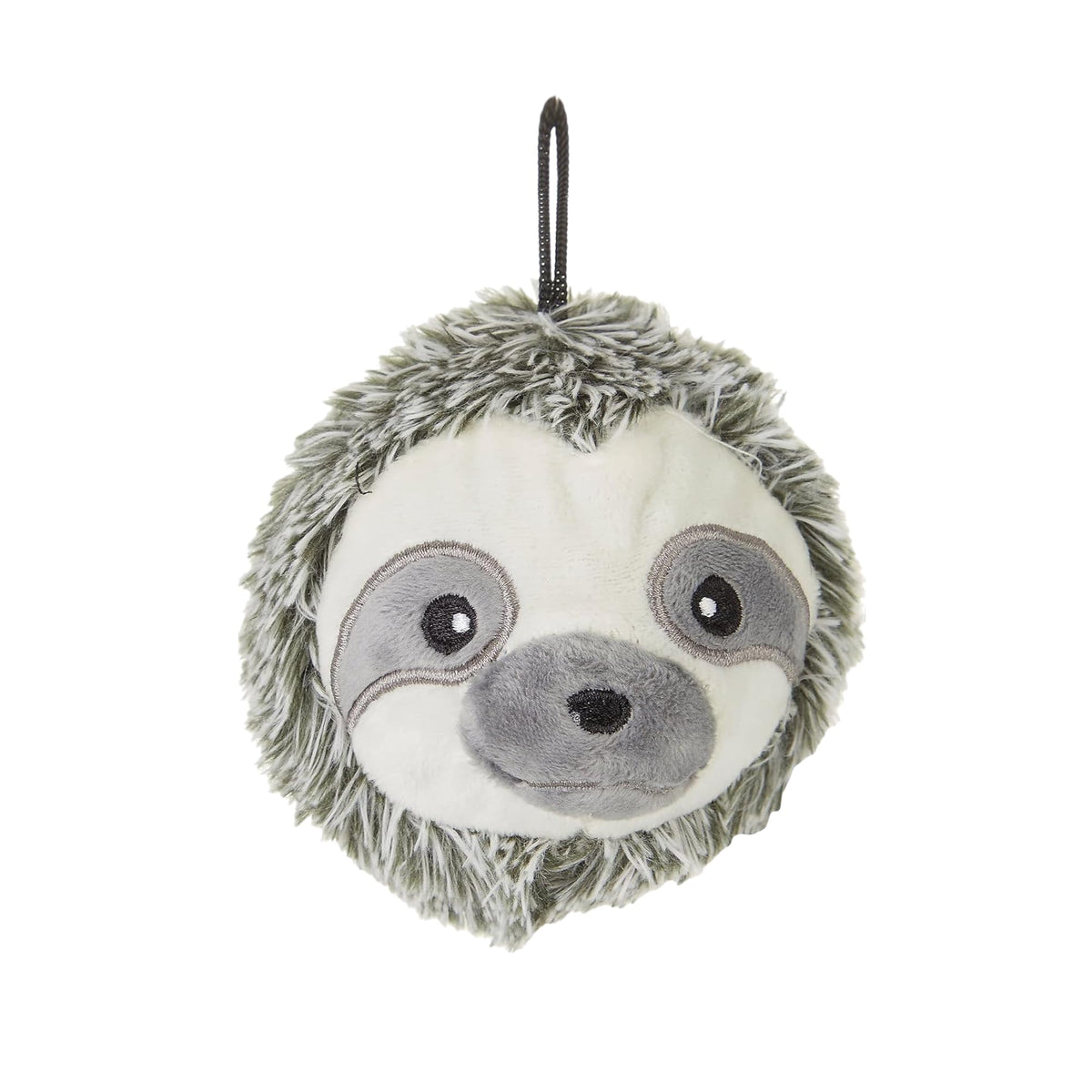Pet Lou balle-peluche avec sifflet, douceur pour jeux intérieurs.