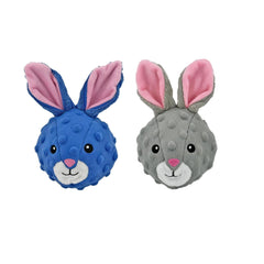 Pet Lou ballon lapin EZ Siffle 4 pouces – duo ludique pour lancer et rapporter