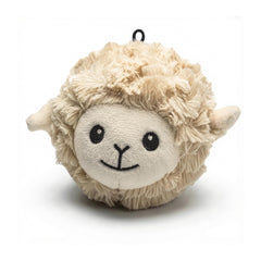 Pet Lou Boule agneau avec peluche extérieure pour chien, douceur et jeu.