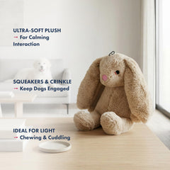 Couture renforcée Pet Lou pour petites morsures et long vie.