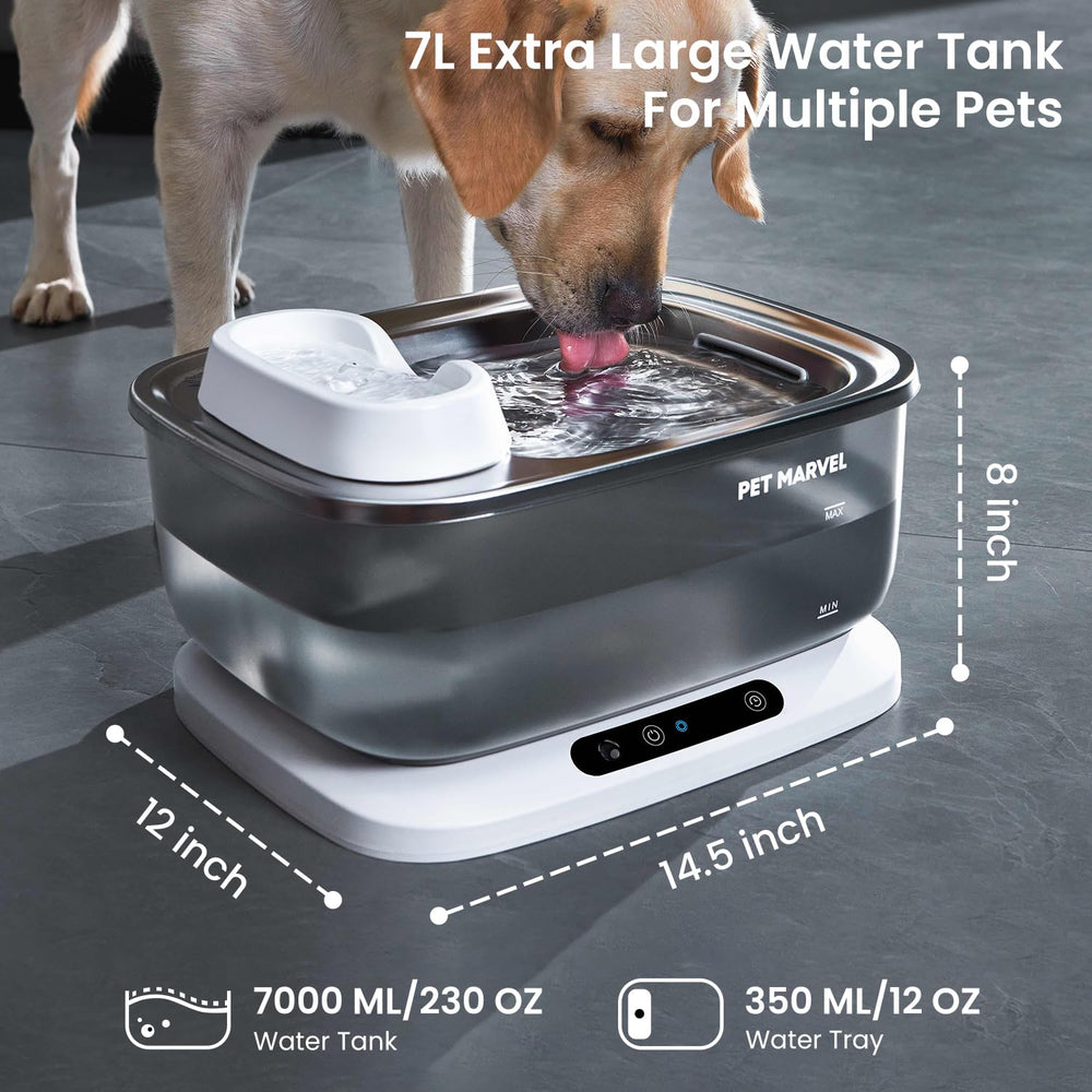 PET MARVEL filration triple, eau plus fraîche et pure