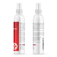 Pet MD spray topique – nettoyage des plis du visage et des plis entre les doigts.