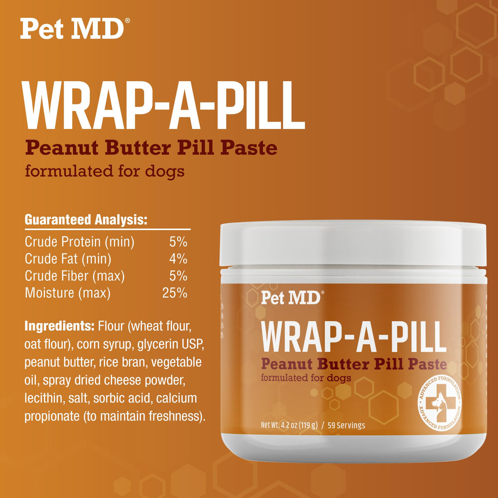 Pet MD Wrap A Pill calories faibles permet un traitement leger