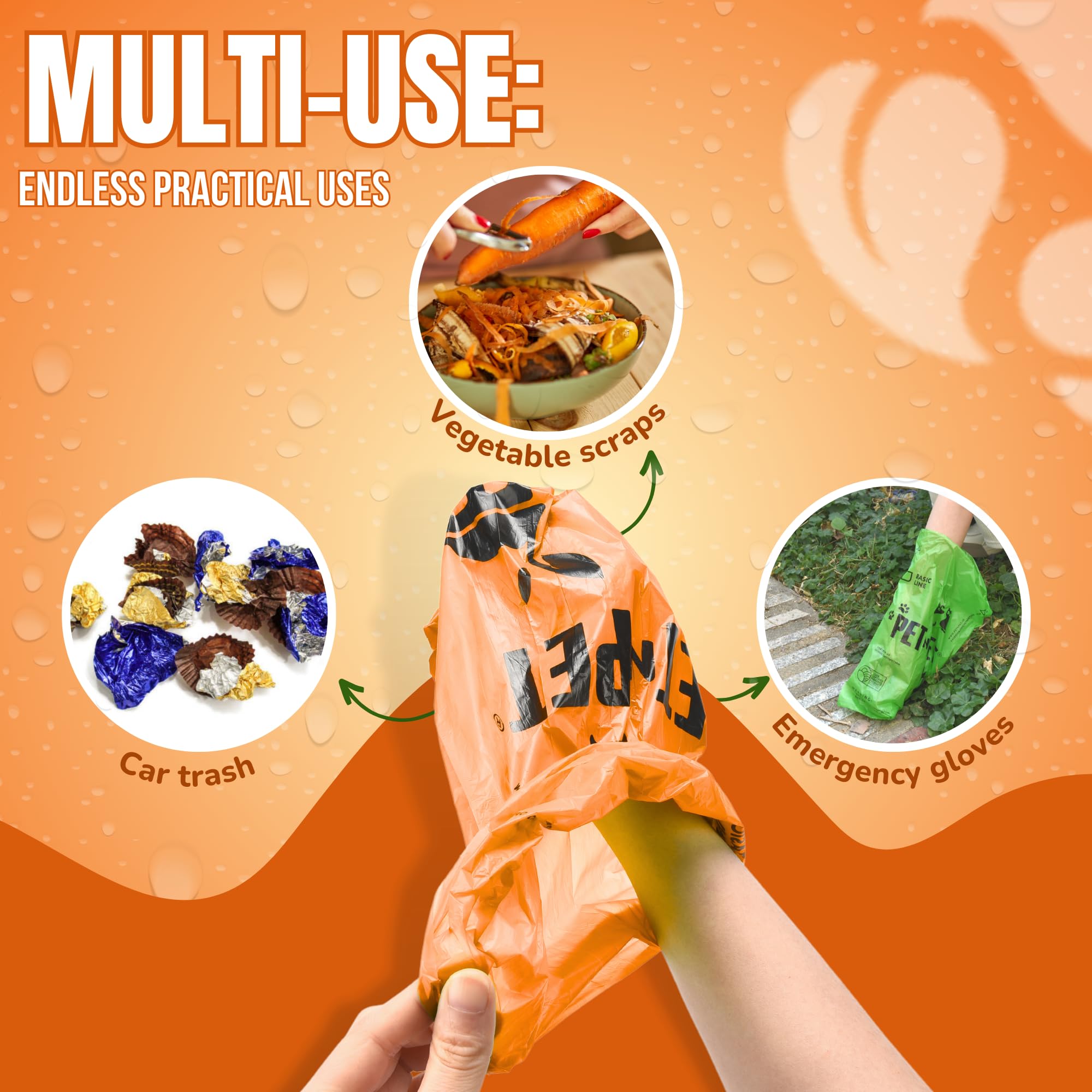 PET N PET sacs-caca compatibles distributeurs, usage simplifié lors des sorties.