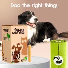 PET N PET sacs crottes chien compatibles distributeurs standard – usage pratique