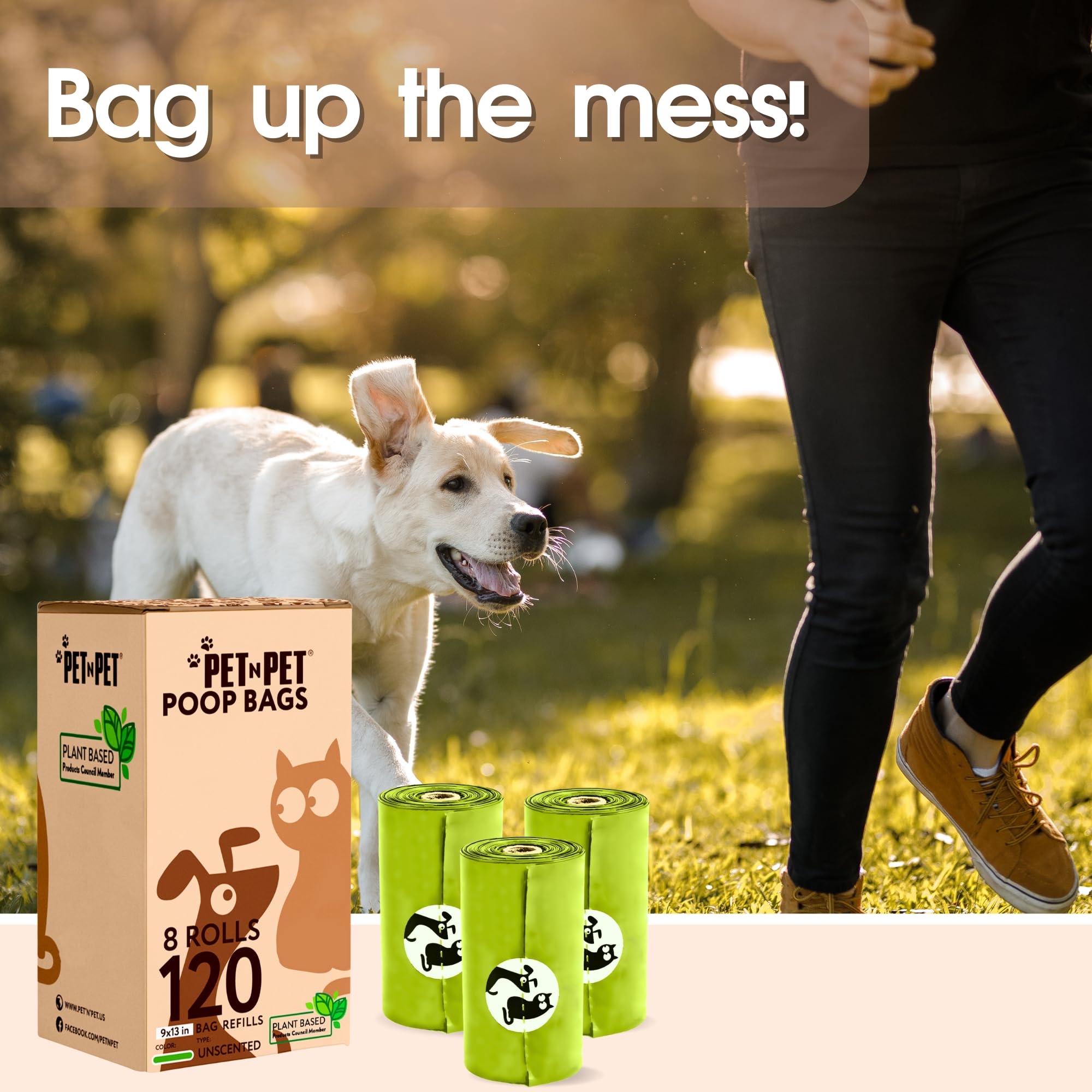 PET N PET sacs crottes chien mains propres – manipulation sûre