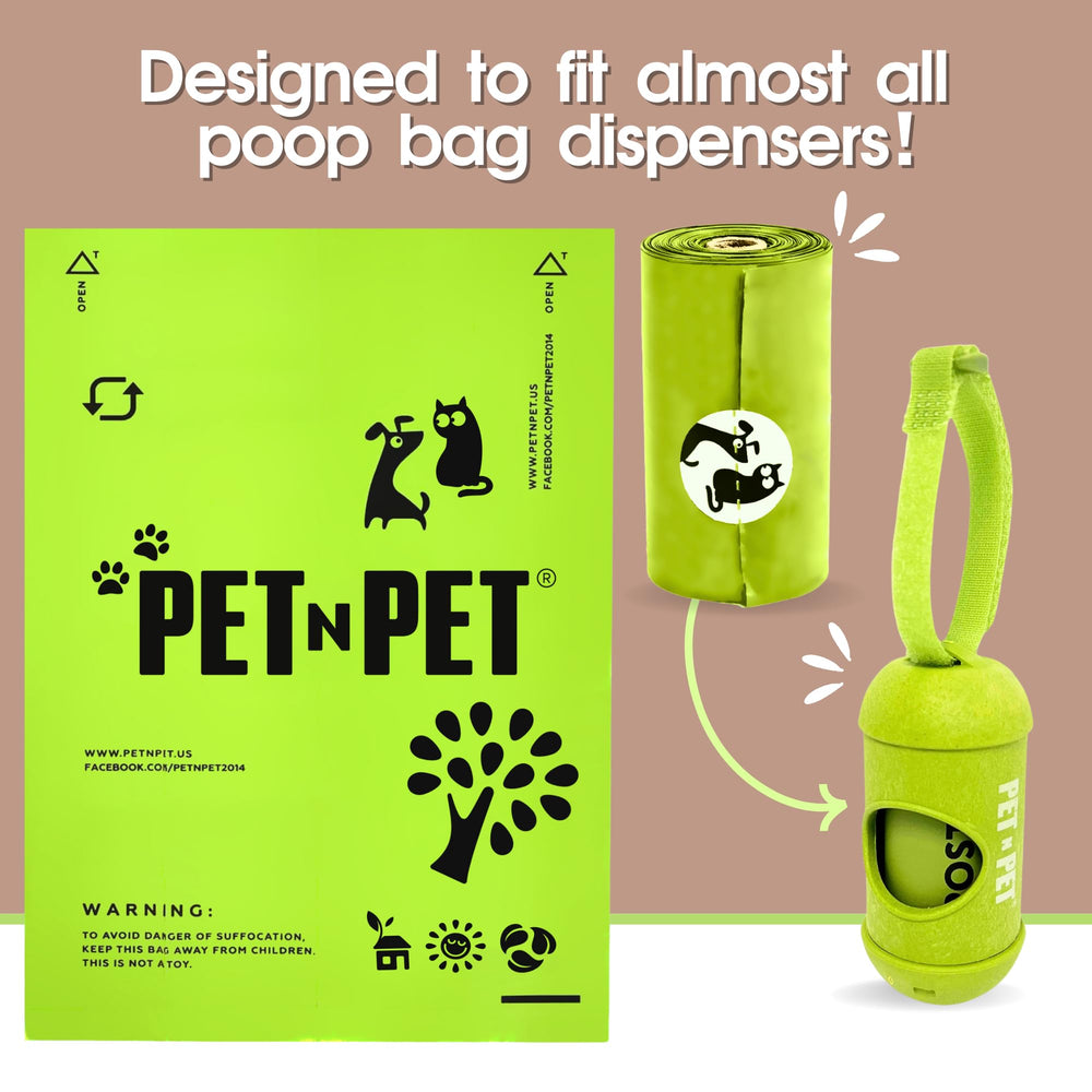 PET N PET sacs crottes chien perforation facile – ouvrir rapidement