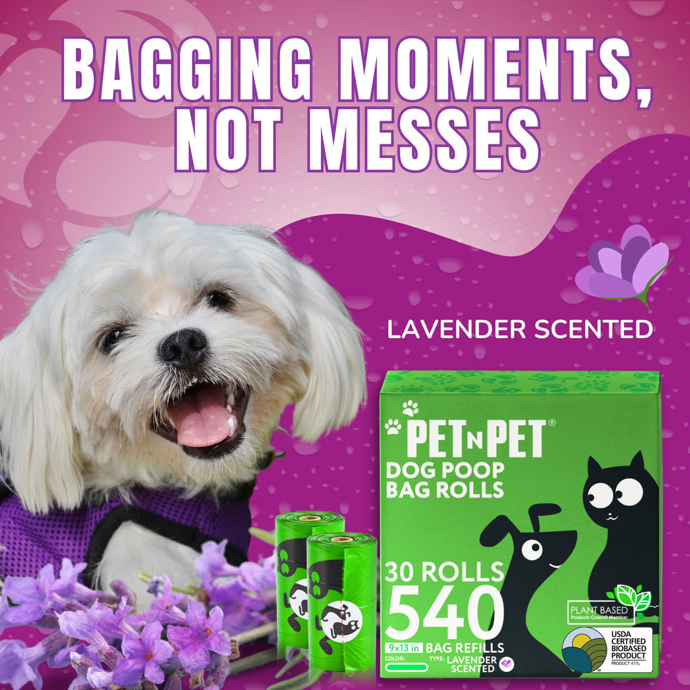 Sacs Pet N Pet anti-fuite, mains propres garanties.