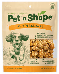Pet 'n Shape Chik 'n Rice Boules croquant idéale pour l'entraînement