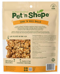 Pet 'n Shape Chik 'n Rice Boules ingrédients simples et naturels