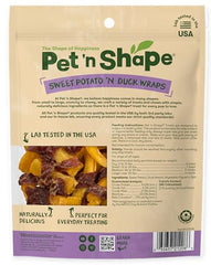 Pet 'n Shape canard et patate douce – friandises savoureuses pour chien.