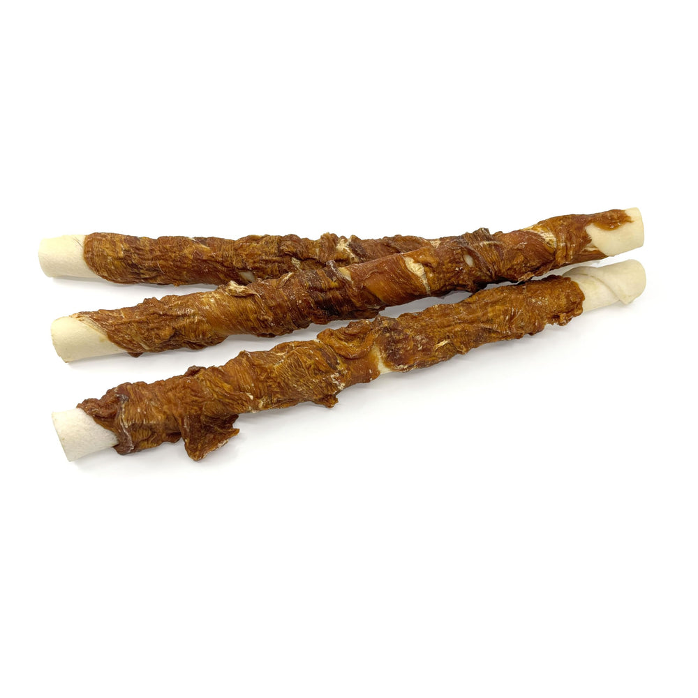 Sans colorants et additifs artificiels Pet 'n Shape Duck 'n Hide Twist.