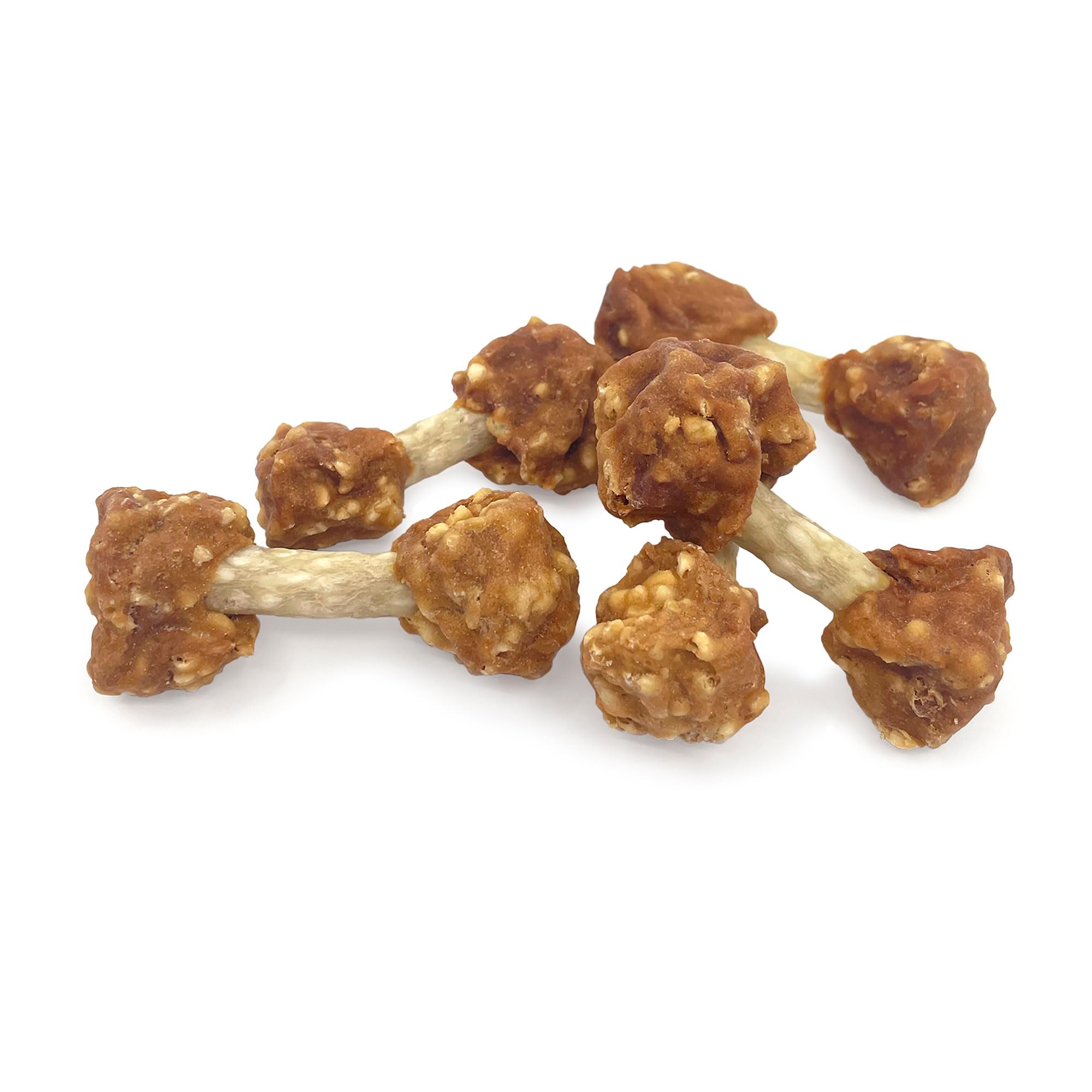 Pet 'n Shape Chik 'n Rice Dumbbells – bâton croquant favorise le mordillement sain.