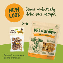 Pet 'n Shape Chik 'n Rice Dumbbells – sans additifs et sans céréales.