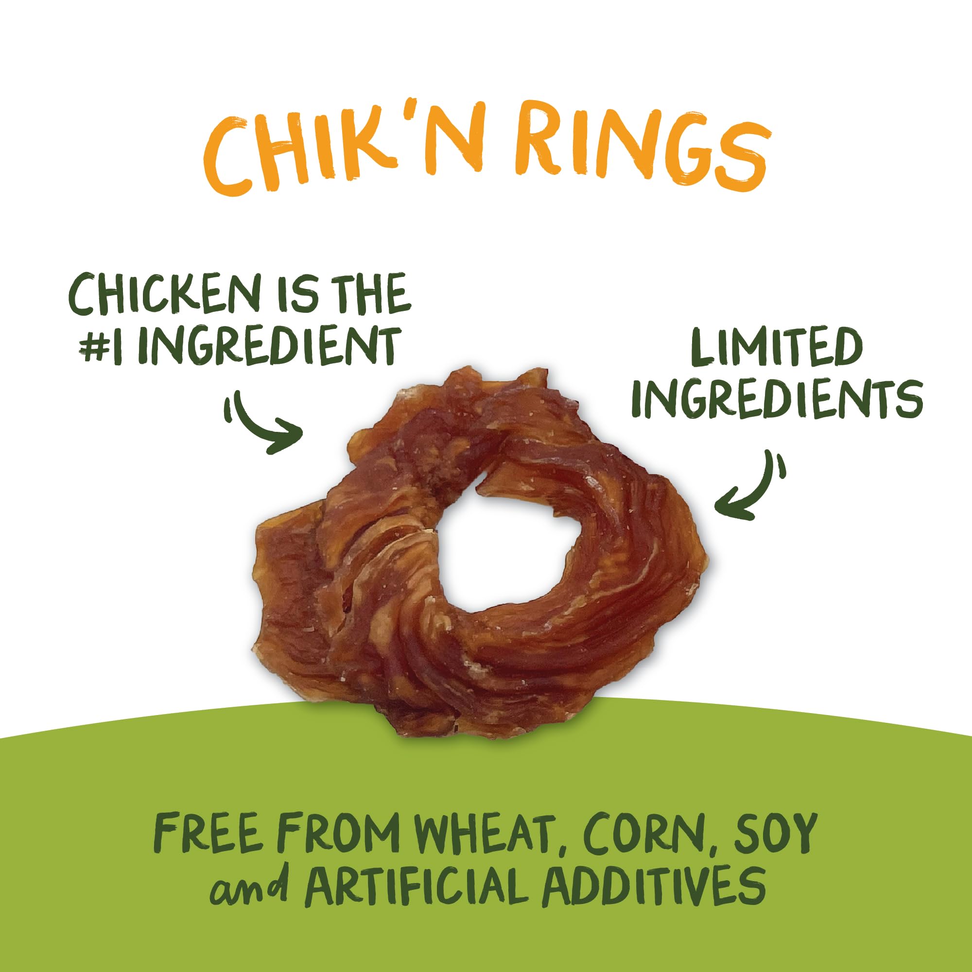 Chik 'n Rings de Pet 'n Shape accompagne toutes les étapes d'un chien adulte.