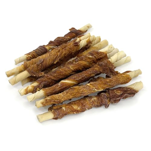 Duck 'n Hide Twists sans additifs, friandise naturelle et sûre.