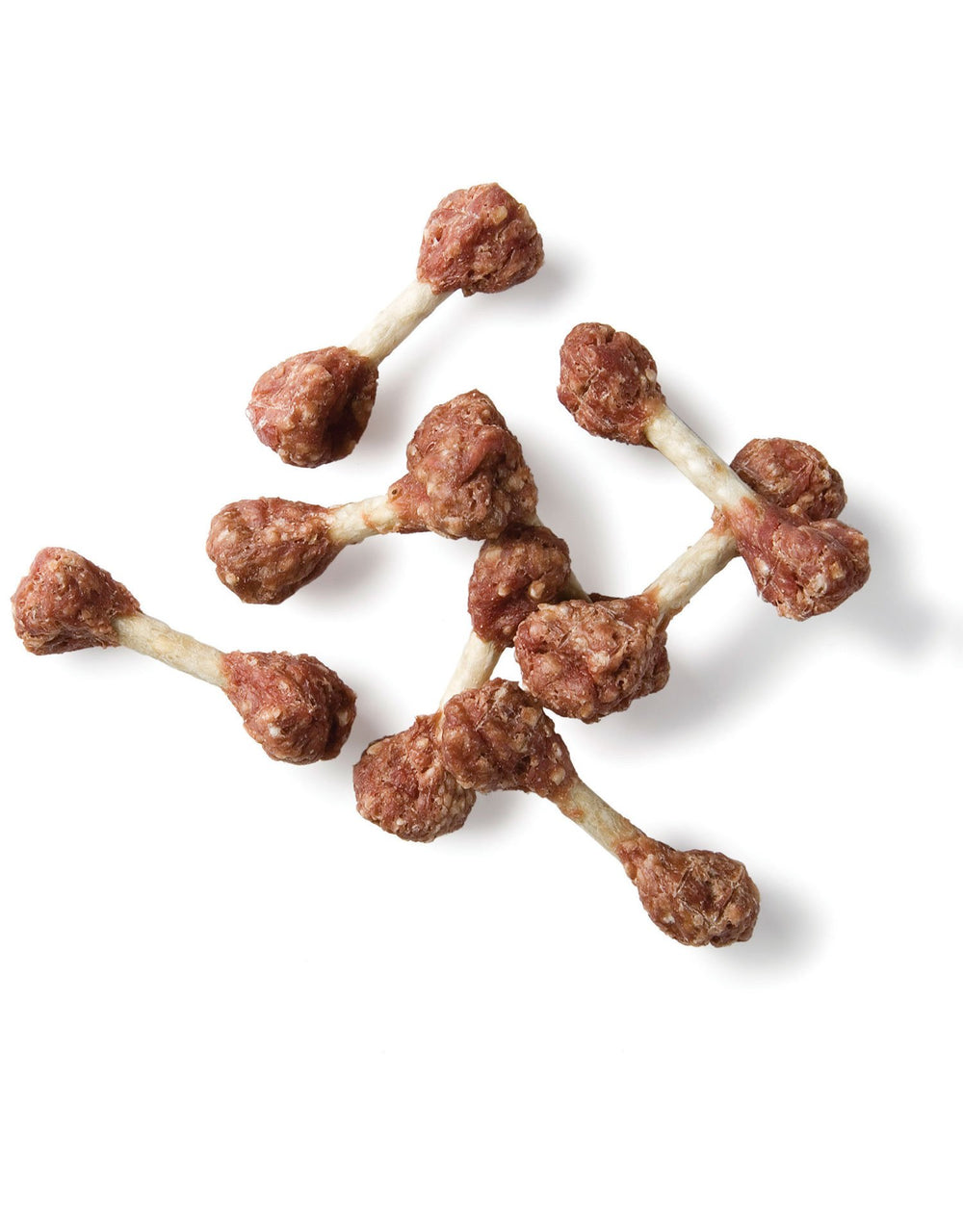 Ingrédients Pet 'n Shape: canard et riz sans additifs ni colorants artificiels.