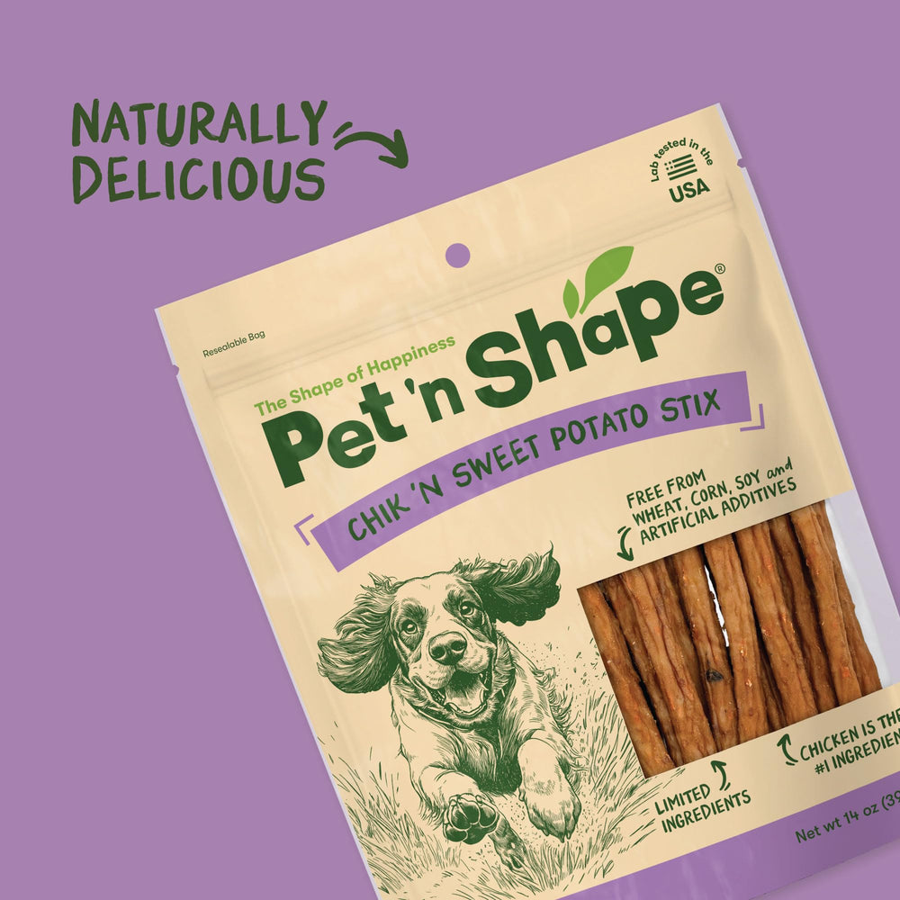 Morceaux faciles à couper Pet 'n Shape, portionnement pratique pour l'entraînement