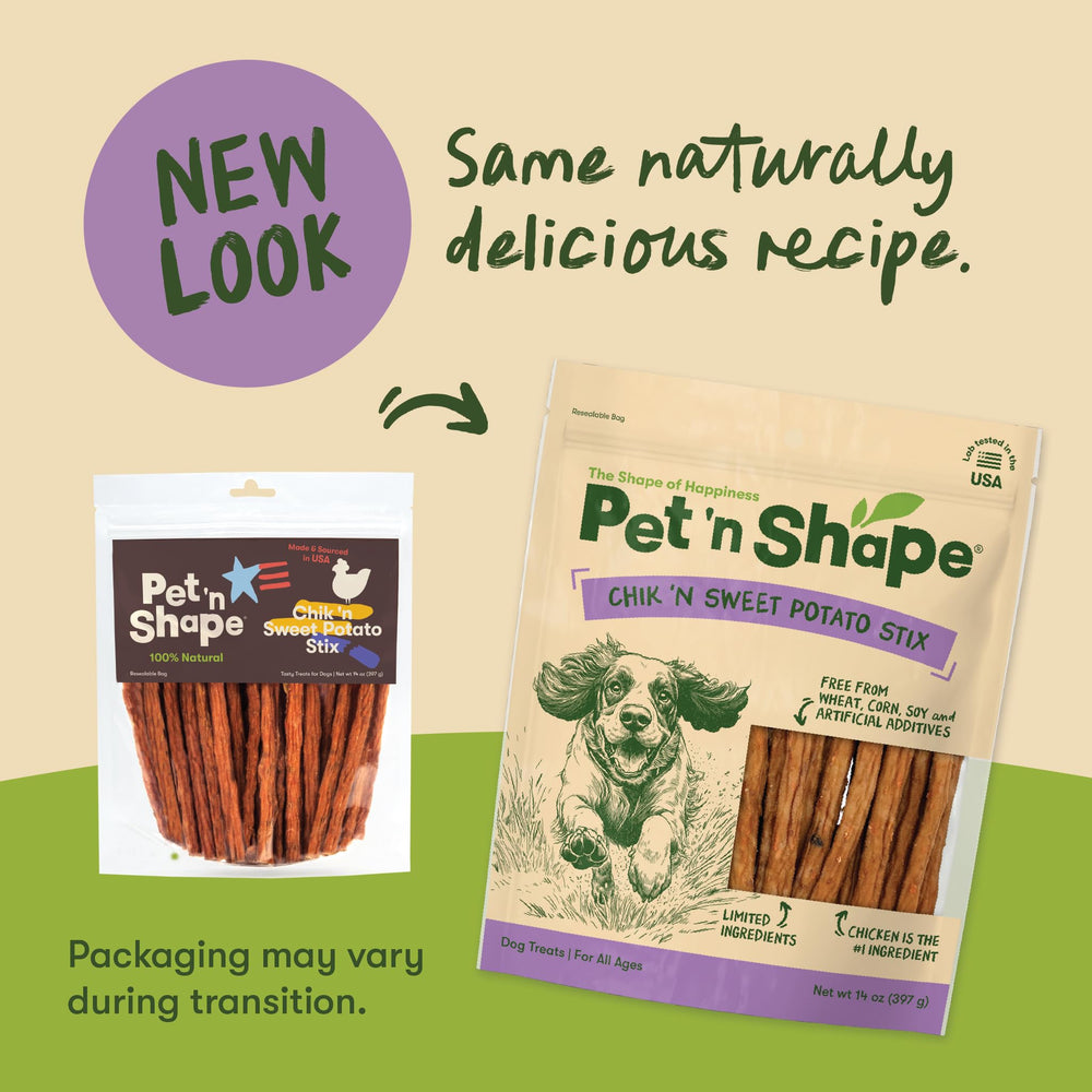 Friandises Pet 'n Shape sans gluten, adaptées aux chiens sensibles