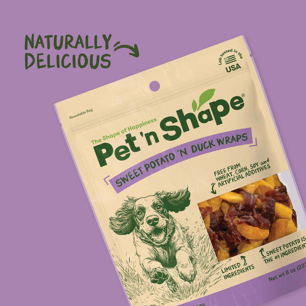 Pet 'n Shape tranches jerky — arôme naturel et texture agréable.