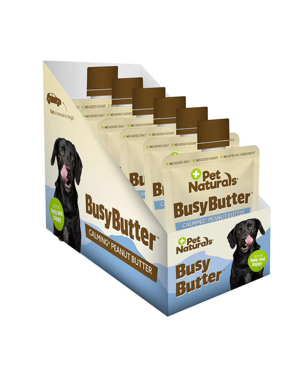 BusyButter dose 1 cuillère, portion adaptée pour petits chiens.