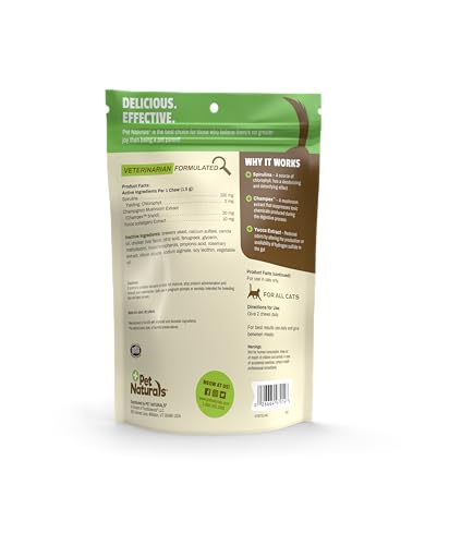 Pet Naturals Clean Scat: réduction d'odeur de la litière grâce à la formule.
