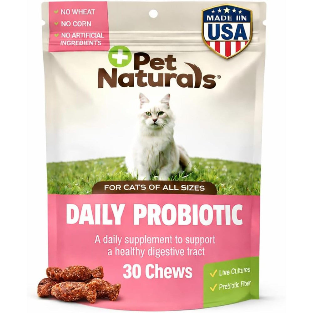 Pet Naturals Probiotiques Chat Bouchee Canard – douceur et soutien digestif quotidiens