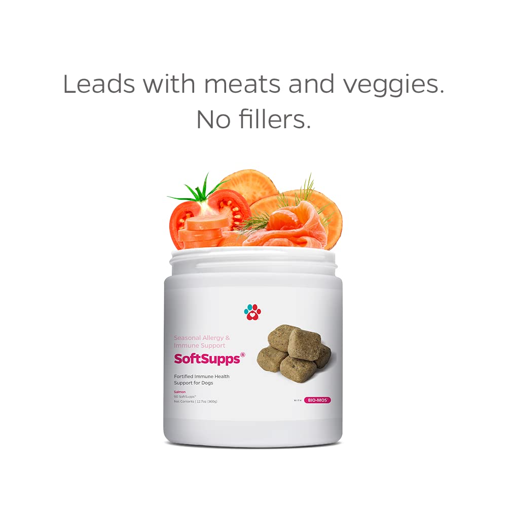 Pet Parents Allergy SoftSupps – peau et poil sains grâce à la formule naturelle.