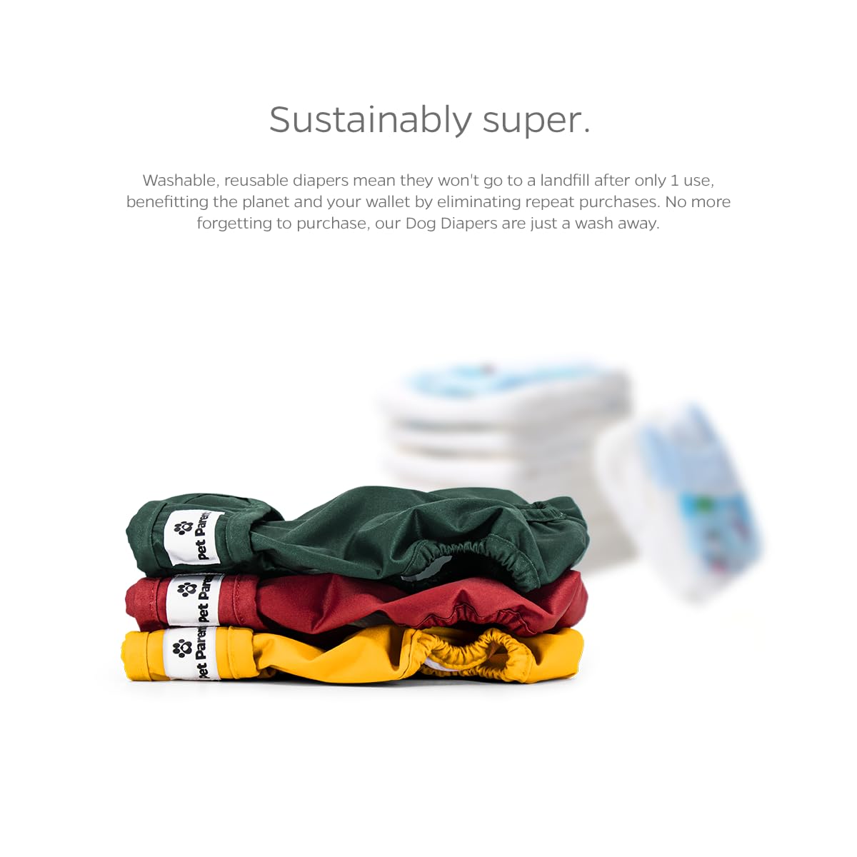 Elastic confort Pet Parents facilitant les mouvements et les jeux.