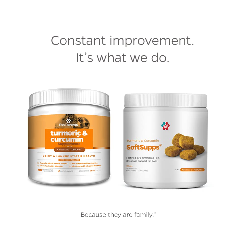 Emballage Pet Parents, dosage quotidien facile.