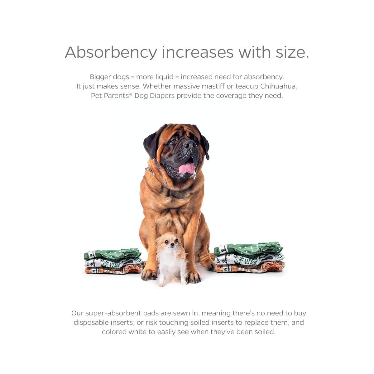 Pet Parents Daisy matelas absorbant WickQuick garde votre chien sec.