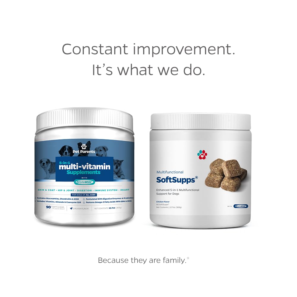 Probiotiques Pet Parents pour équilibre intestinal et digestion.