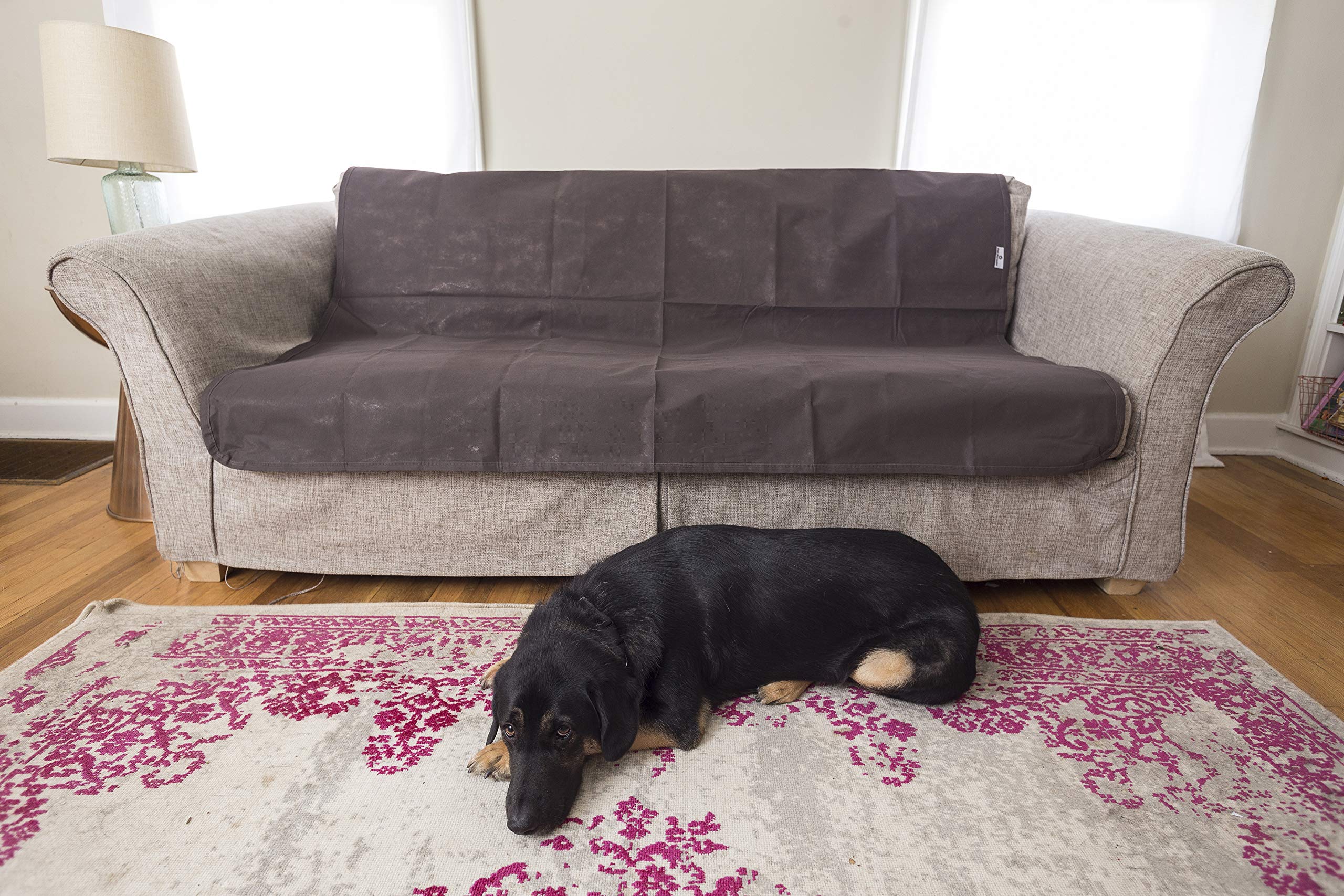 Pet Parents Tapis-dissuasion protège meubles et réduit poils et odeurs.
