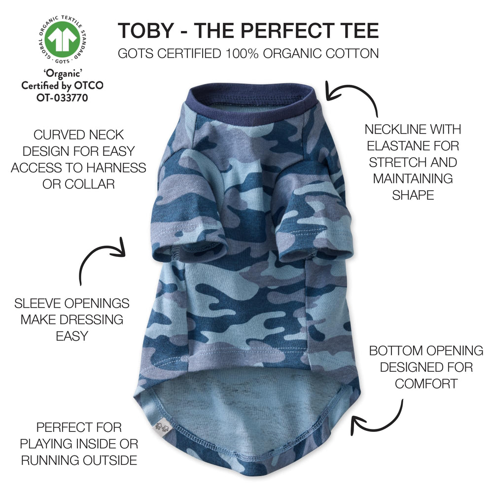 Pet Passion Toby: tee-shirt avec ouverture pour harnais, accès rapide lors des balades.