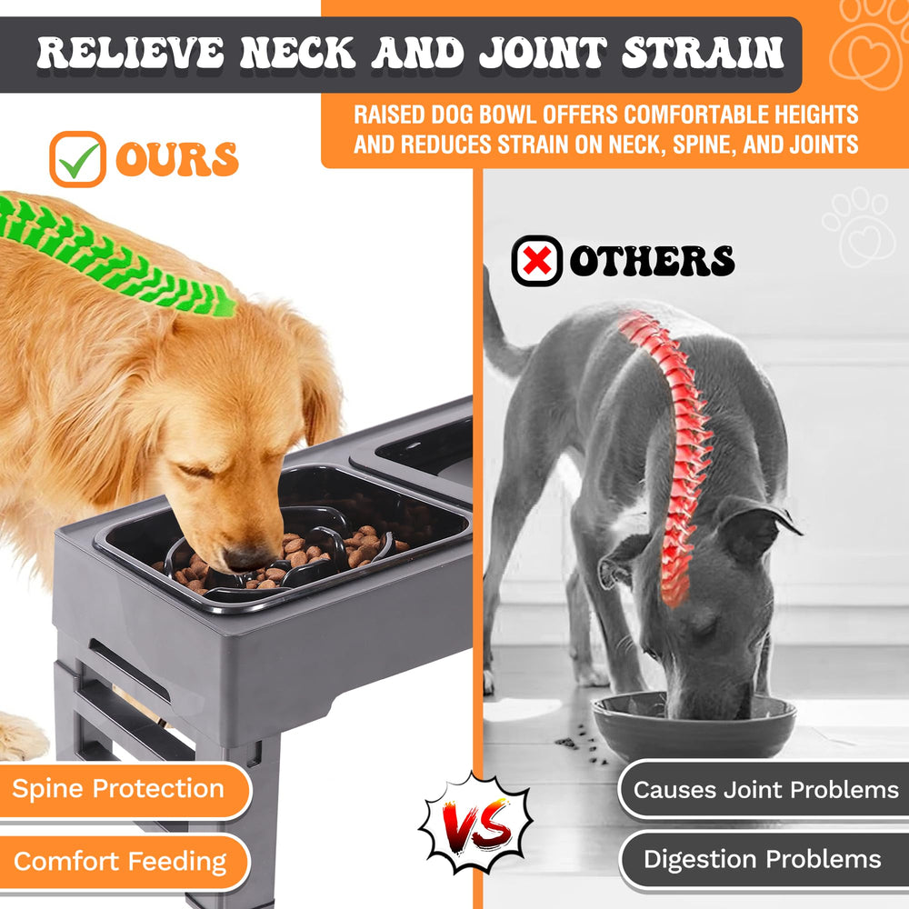 PET POWER support elevé, posture naturelle et réduction de tension du cou.