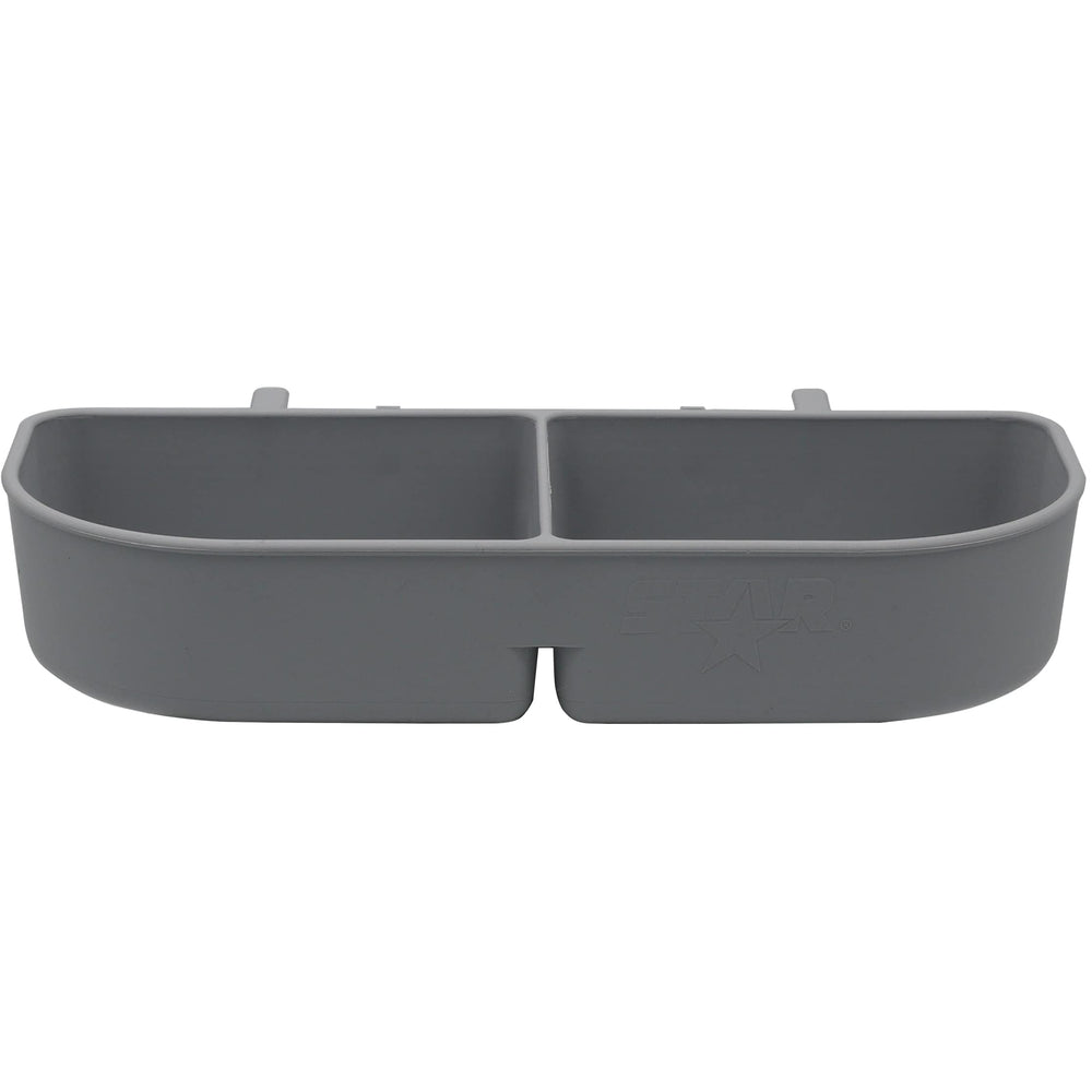 Gobelet double Pet Prime monté sur chenil pour nourriture et eau en voyage.