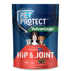 Pet Protect complément articulations chien au goût poulet, friables.