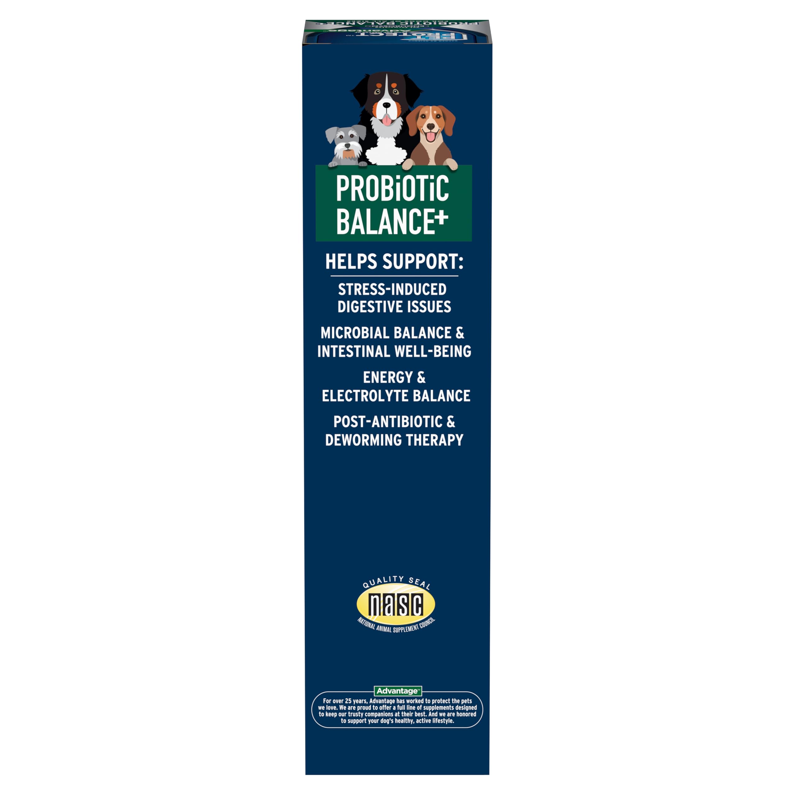 Formule Endurosyn Vet par Pet Protect Balance+ pour soutenir la digestion.
