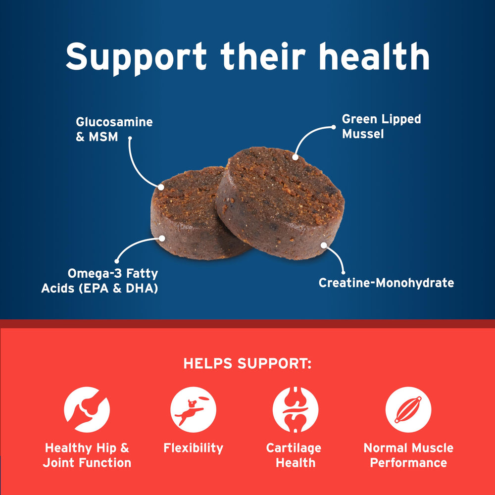Pet Protect glucosamine-hcl: ingrédient clé pour articulations.