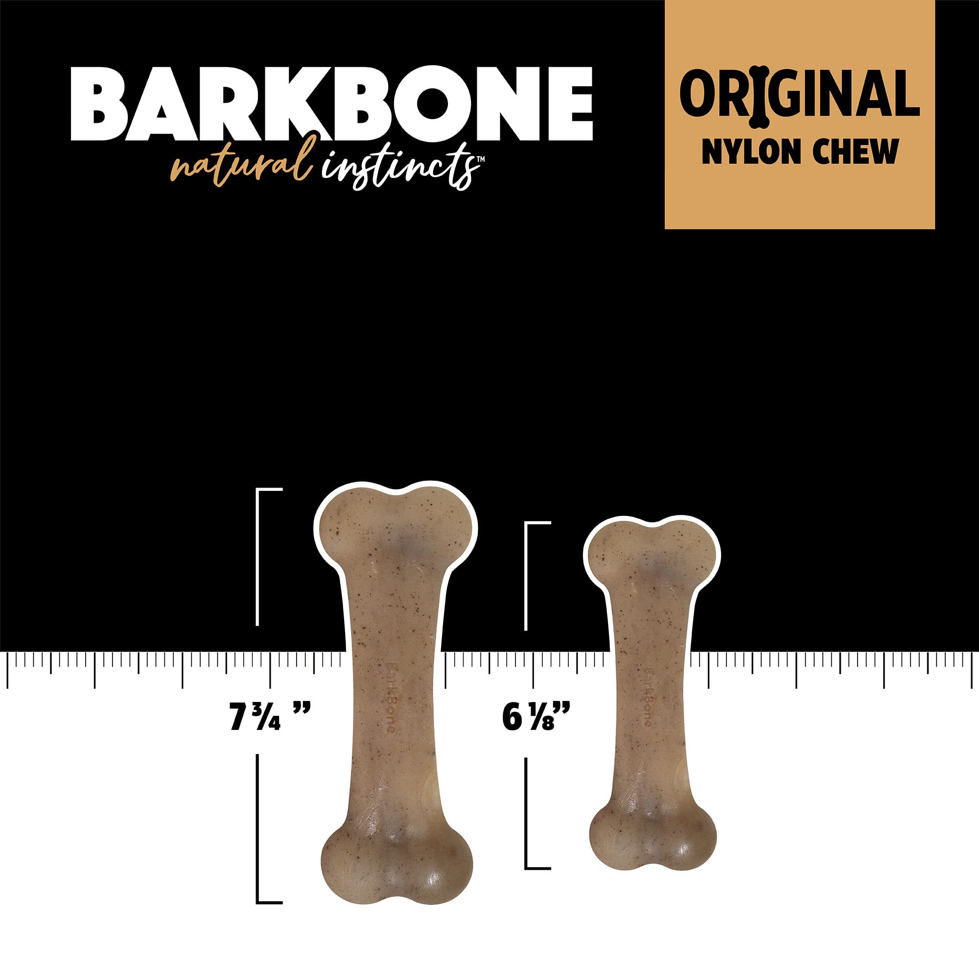 BarkBone Original occupe l’animal et canalise l’énergie lors du jeu.
