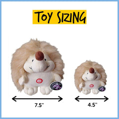 Hérisson en peluche calins Pet Qwerks, parfait pour les jeux tranquilles et l'apaisement