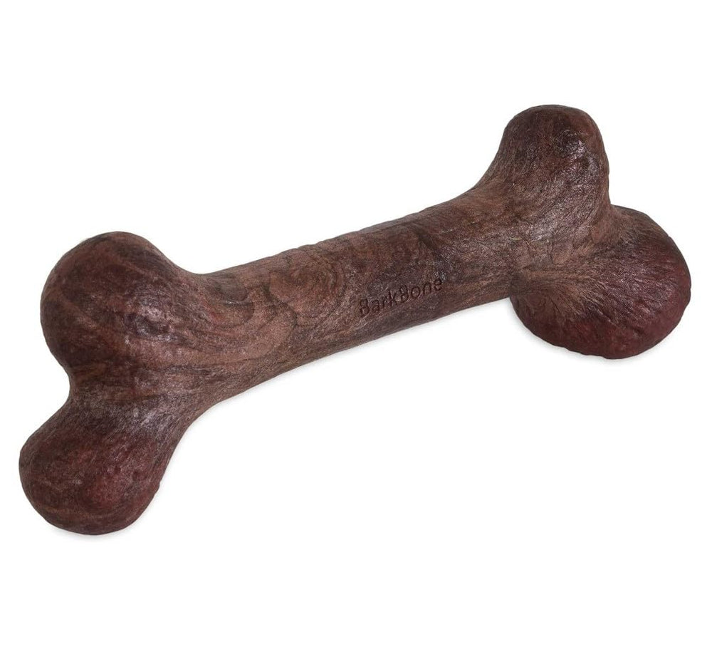 Pet Qwerks BarkBone dinosaure en nylon avec arôme bacon, pour mastiquer durablement
